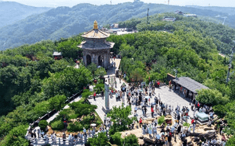 连云港云台山景区奏响夏日“清凉曲”