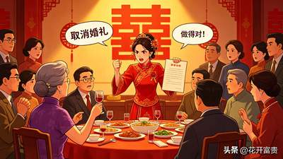 酒席上婆婆一句无心话,我当即取消婚礼,亲友都说我做得对