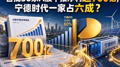 36家A股中报净利超700亿引关注，宁德时代净利占比达六成？8月中报披露高峰这些线索值得跟踪