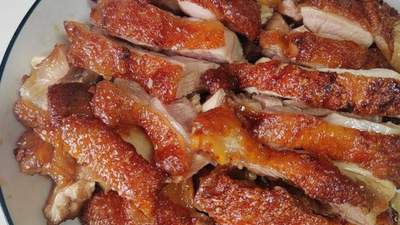在家动手做葱香脆皮鸡扒 外酥里嫩一口就爱上
