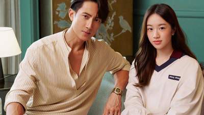 吴尊与女儿同框拍杂志 NeiNei身材高挑颜值在线