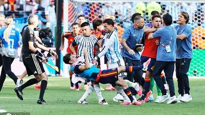 FIFA官方公布世界杯决赛处罚：帕雷德斯禁赛10场 莫利纳7场