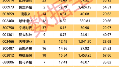 电池新国标落地 受益股揭秘（附名单）