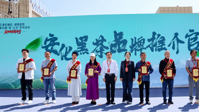 这杯茶，叫益阳——青海省首批安化黑茶品牌推介官的深情告白