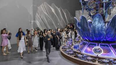 沪港艺术家携新作赴沪开展 块面拼接艺术邀观众沉浸式体验盛夏文化交流盛宴