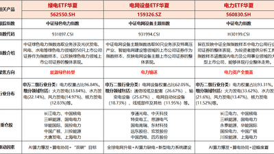 40.1亿千瓦发电装机领跑全球 电网领域投资加码 ETF及成分股引参与关注