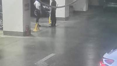 衡阳祁东大成小区地下停车场现车位地锁遭损毁 公职人员停车受阻撬锁被劝阻