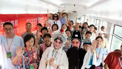 坐着火车听秦腔~2026首趟“秦腔非遗・纳凉米脂”旅游专列开行