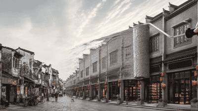 四方路历史文化街区改造引热议 千篇一律网红街区难寻本土文旅温度