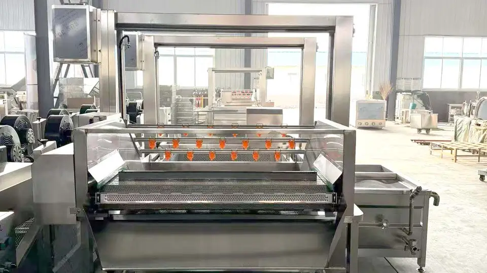 软包装零食喷淋清洗风干线应用场景与选型要点分析