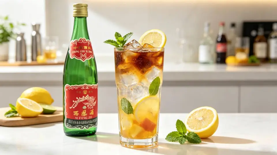玩白酒调酒看过来！20多款国产酒试完，我选这款凤香型小酒当基酒