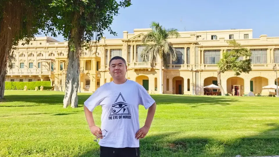 埃及开罗：参观阿卜丁宫博物馆