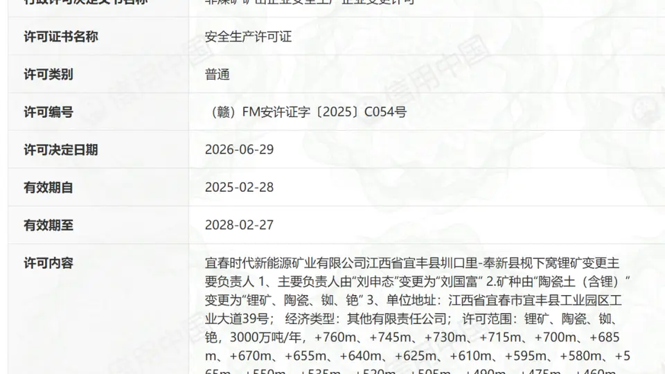 宁德时代宜春锂矿现状如何？记者最新实探