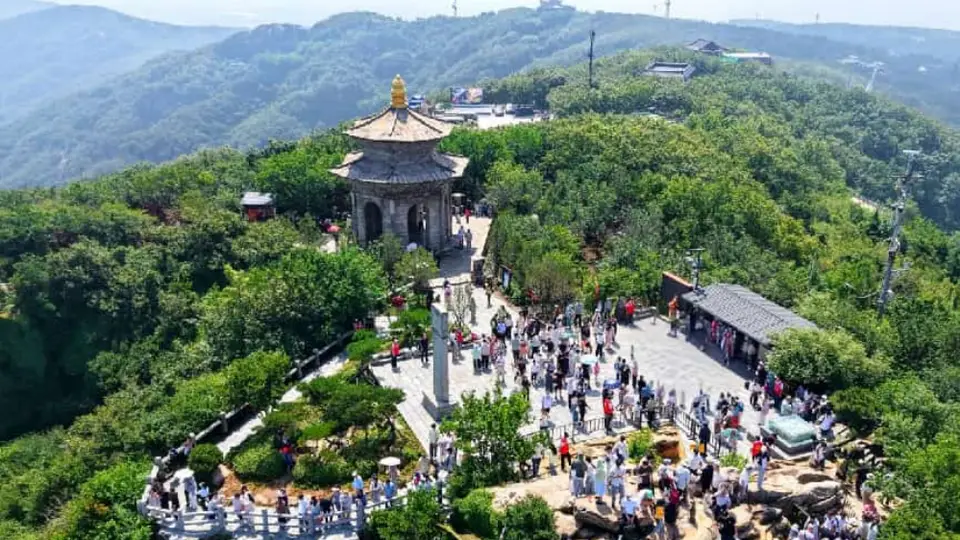 连云港云台山景区奏响夏日“清凉曲”
