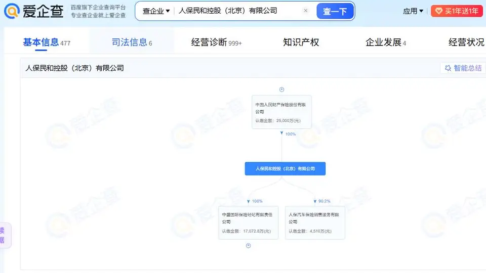 8月7日青岛金融监管局发布许可：人保财险旗下人保汽销迎来黄宏图同时掌舵董事长与总经理职务