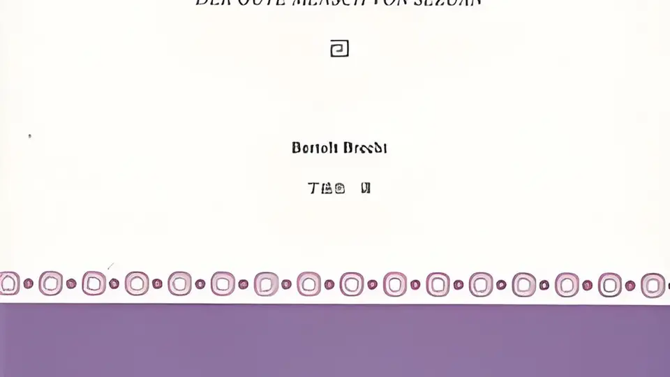 在读 | 重读布莱希特的《四川好人》
