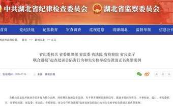 湖北一派出所所长遭实名举报涉黑涉恶,官方为其澄清正名!湖北通报7起相关典型案例→