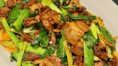 重庆经典盐煎肉，干煸出焦香咸辣适口地道家常味