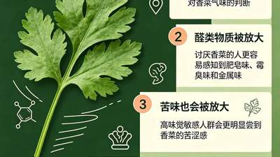 为什么一部分人天生讨厌香菜