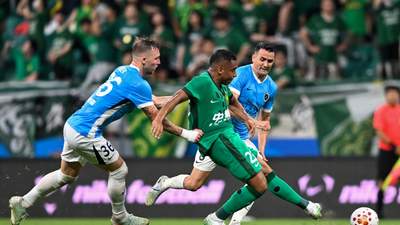国安4-0大胜新鹏城！达万斩两球张玉宁送关键传射 赛场精彩攻防燃爆全场