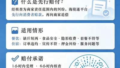 广东阳江海陵岛上线旅游先行赔付机制 破解游客消费维权难题