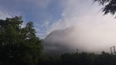 珏山景区恢复开园啦~雨过山洗容，云来山入梦！
