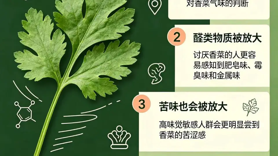 为什么一部分人天生讨厌香菜
