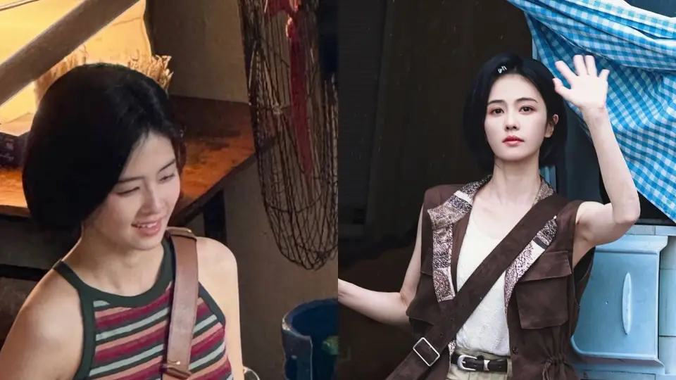 白鹿短发造型太吸睛！两套夏日穿搭适配多样场景，参与感拉满的多元穿搭体验超带感