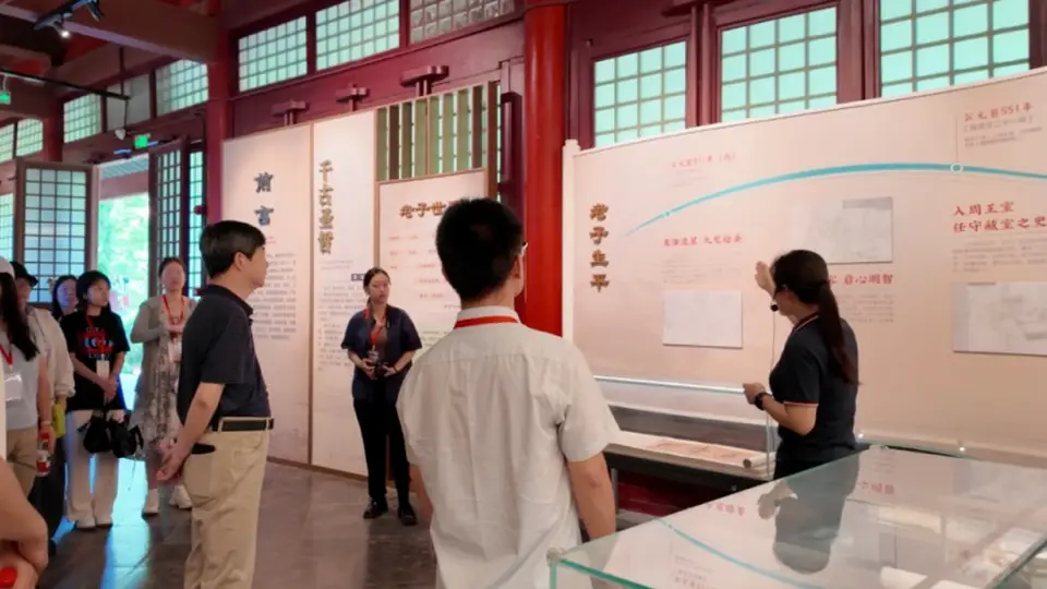 复旦安大哲学学院师生问道涡阳 探寻道源文化共研古今传承