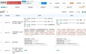 钟睒睒卸任杭州会子投资公司职务