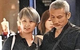 徐克的二婚老婆乐乐，40岁为爱染白发？和施南生相处和谐互不打扰