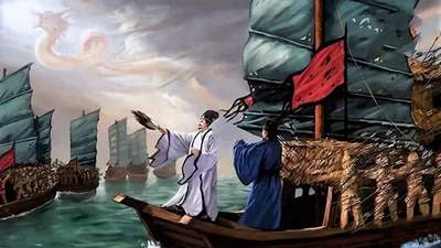 诸葛亮草船借箭的故事中，为何曹操不使用火箭攻击？