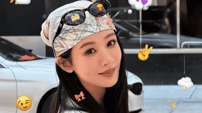 杨紫世界杯决赛现场嬉皮士造型吸睛