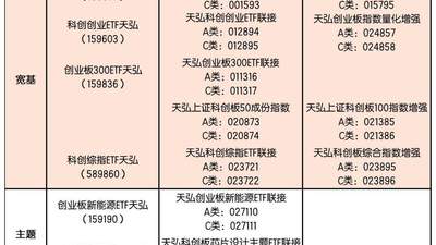 从创业板到科创板，天弘基金18只“创系列”产品卡位科创赛道