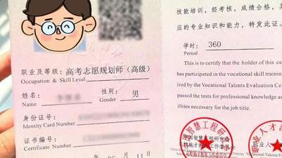 河北684分女生花3000元咨询被录“双非”，成全校最高分，志愿填报师证书含金量引关注