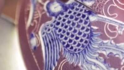 清宫扒花工艺变身潮流艺术品