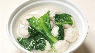 盘锦美味|大头宝丸子汤:去刺存润凝滑丸,清汤一碗巧思鲜