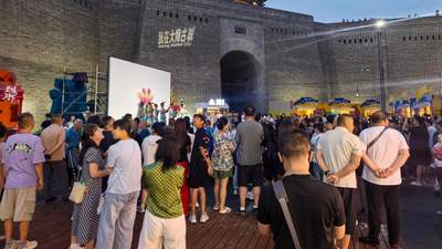 大同北城墙瓮城市集邀你夜游 选文创打卡集章解锁古城潮流夜