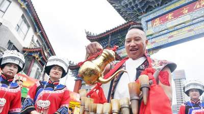 8月5日云南禄劝火把节启幕 多元活动拉满观众参与感