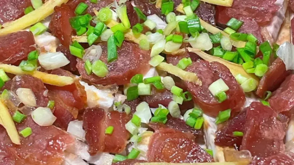岭南经典时令蒸菜，荔浦芋配腊味解锁地道粤香
