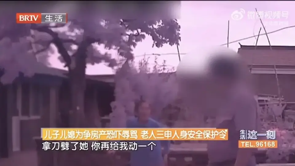 儿子为争房产长期家暴94岁母亲：装高清旋转摄像头全天候监视，多次闯入恶意辱骂、言语威胁；法院：儿子儿媳禁止进入老人住所
