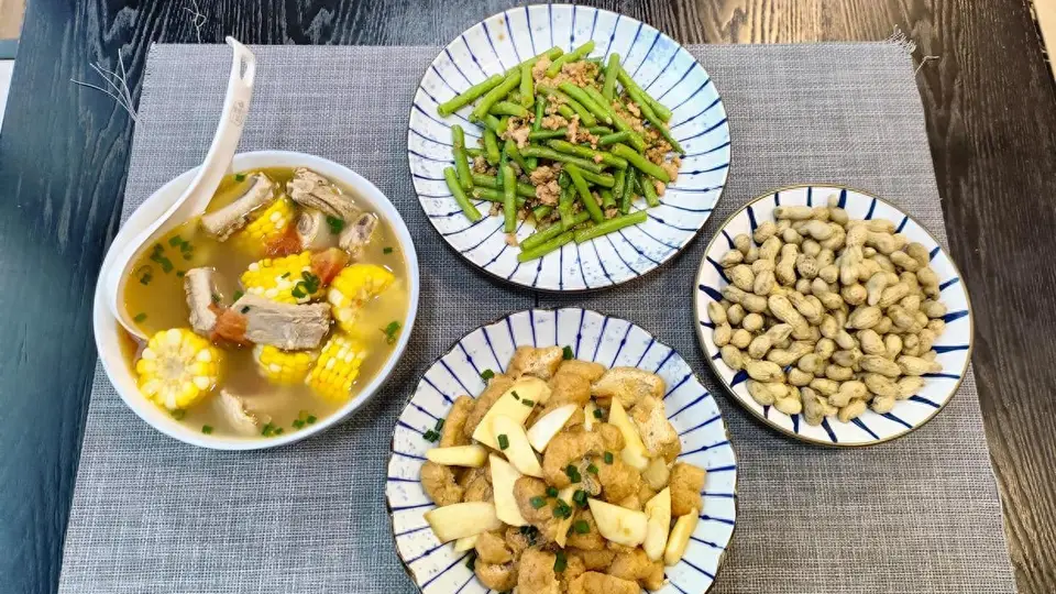简单又丰盛!农家晚餐4个菜,个个好吃,儿子:要长胖了!