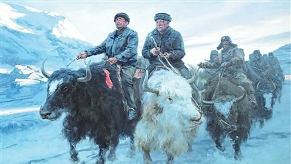 以丹青铸史 为人民立传(征程如画)