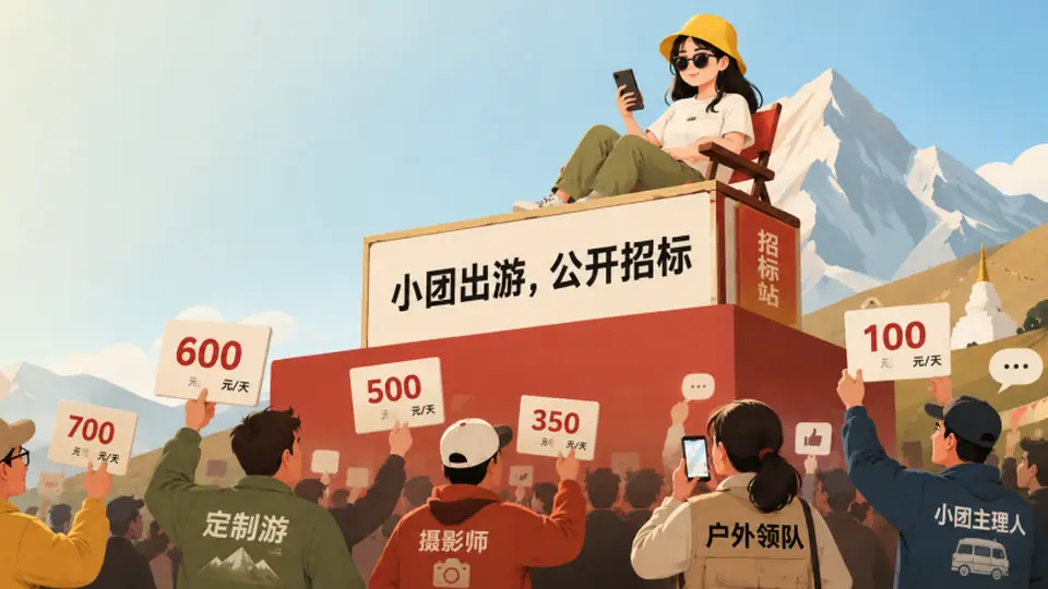 这届游客，流行公开招标旅行社