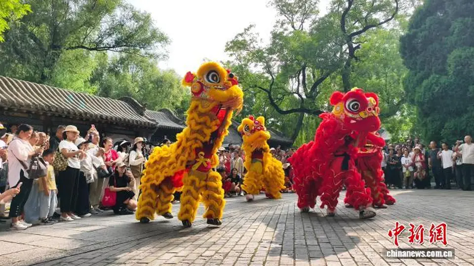 山西晋祠“难老河会”火热启幕 千年民俗焕发时代新彩