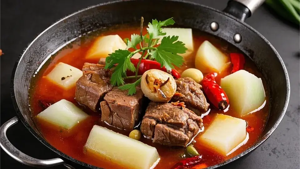 参与冬日进补盛宴 体验经典红烧羊肉的地道制作风味