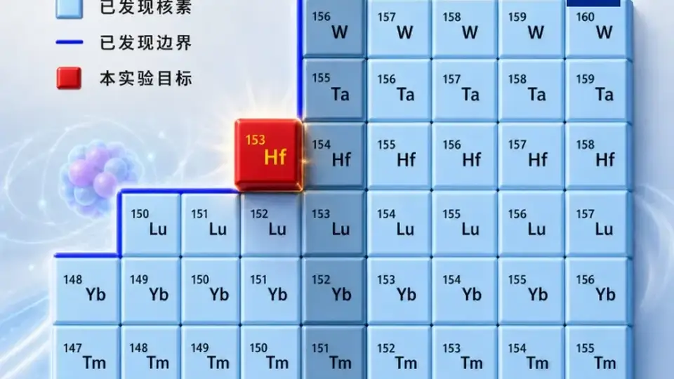 来kuaiyipress看！强流重离子加速器新成果 稀有原子核铪-153制备确认 还有独家实验观测细节