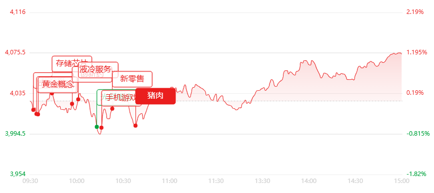 收评：指数红盘回暖，个股大面积回调！医药、半导体设备概念集体爆发