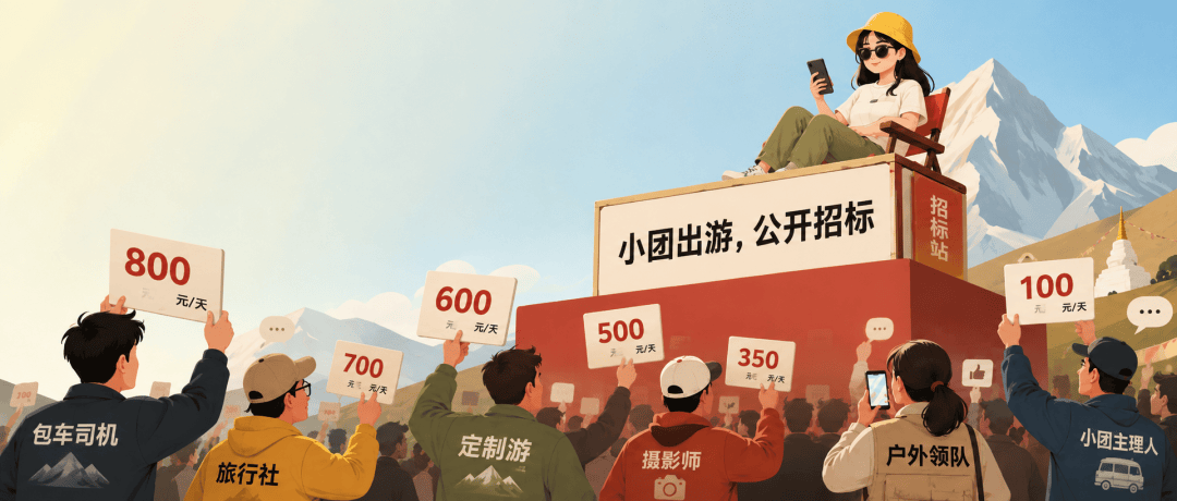 这届游客，流行公开招标旅行社