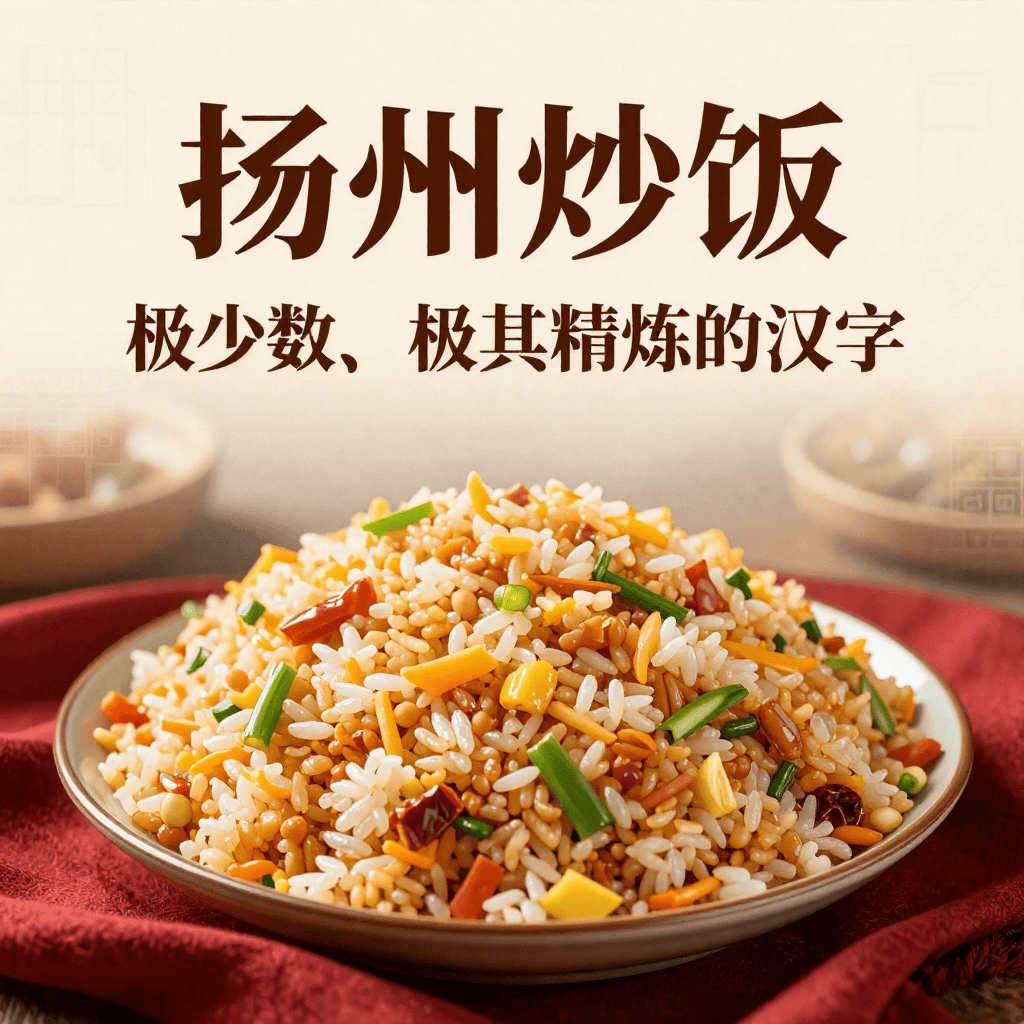 扬州炒饭制作技艺：国宴级别的非遗美食，每一粒米都有讲究